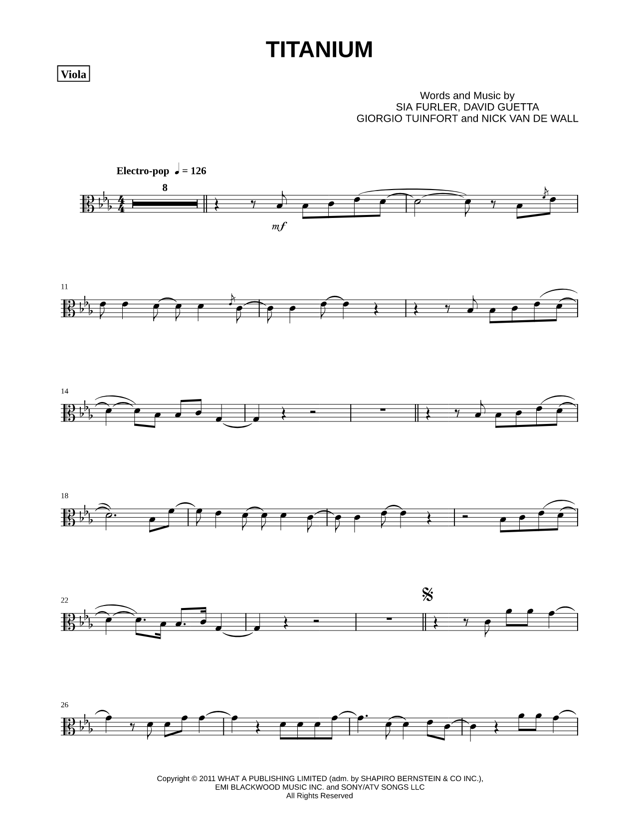 Titanium - Viola