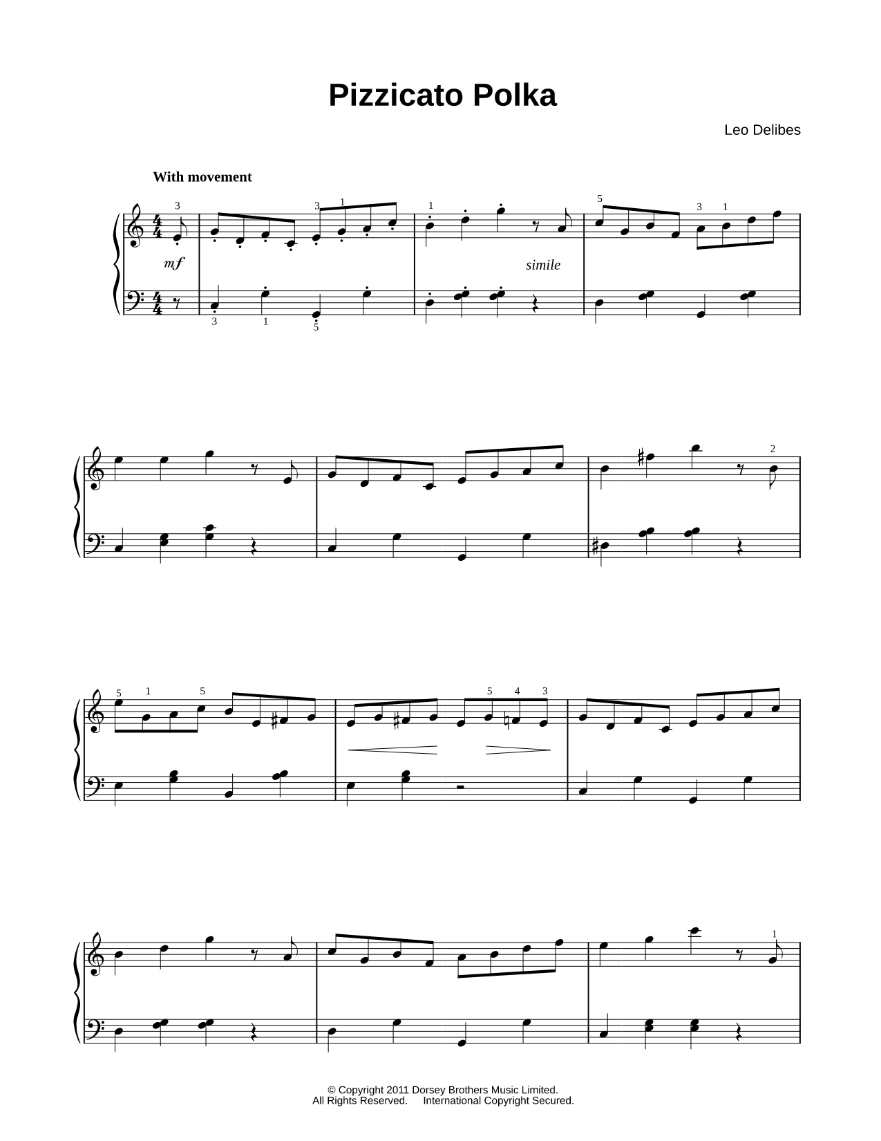 Pizzicato Polka