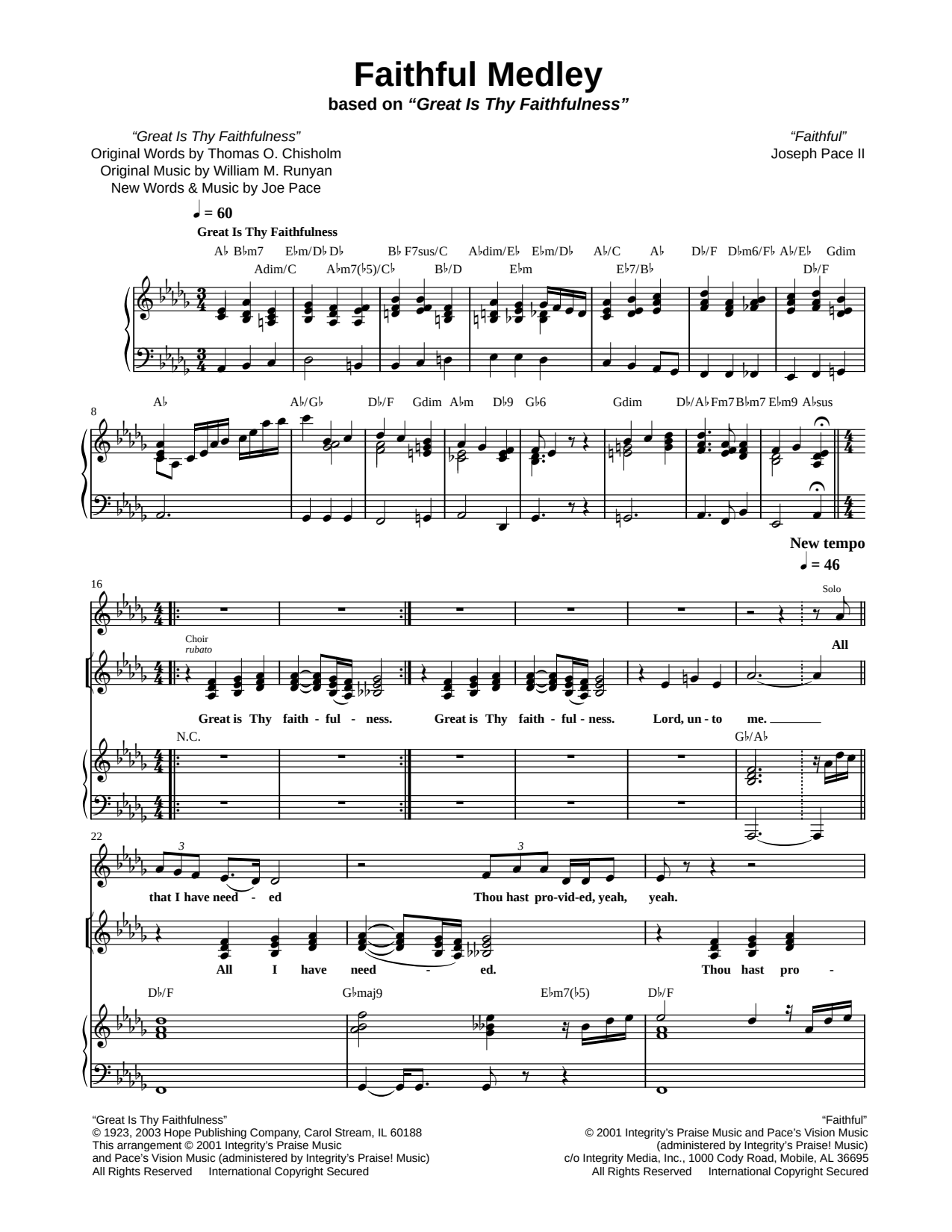 Faithful Medley