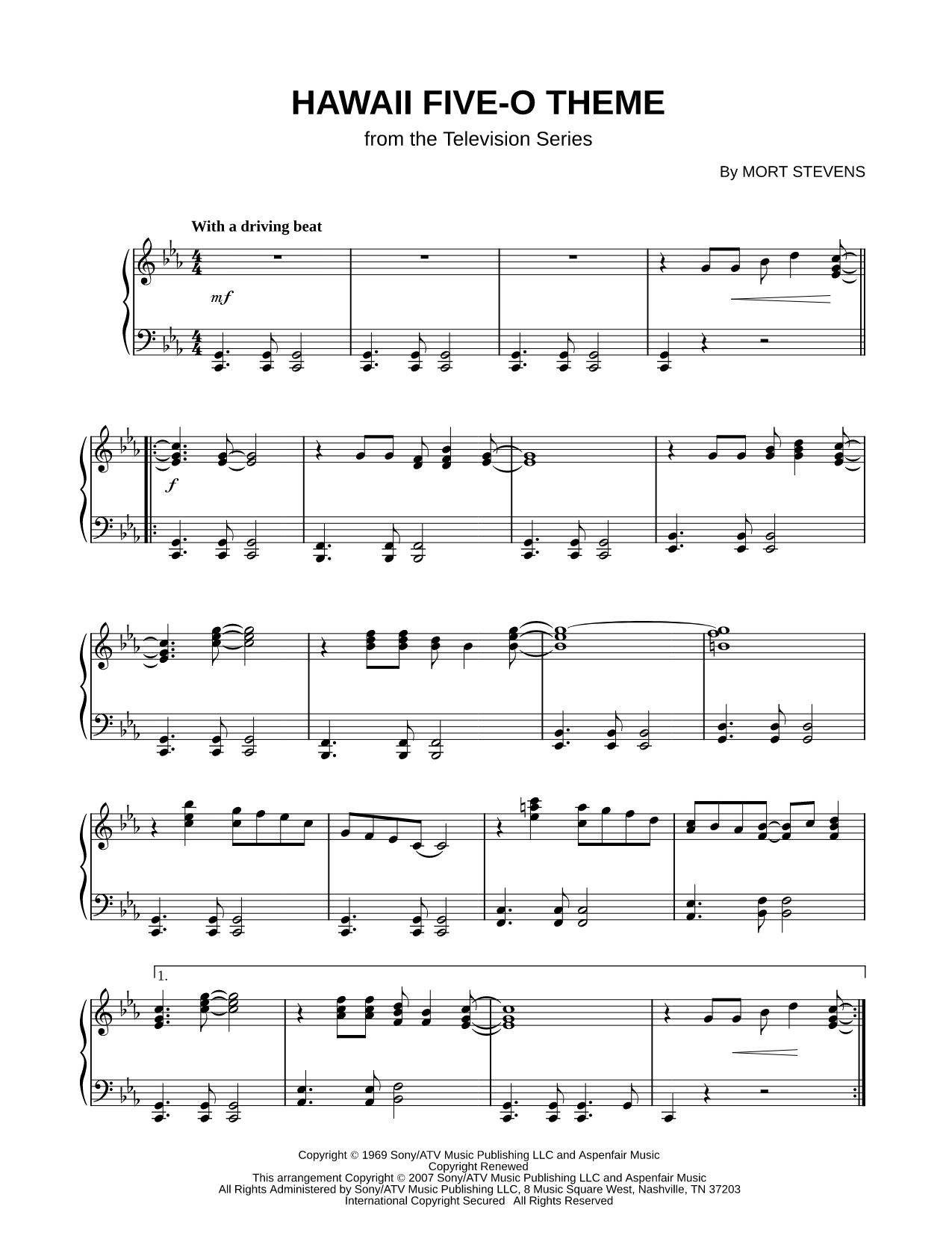 Hawaii Five-O Theme