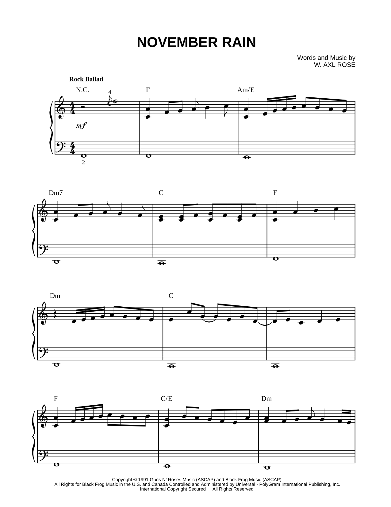 November Rain