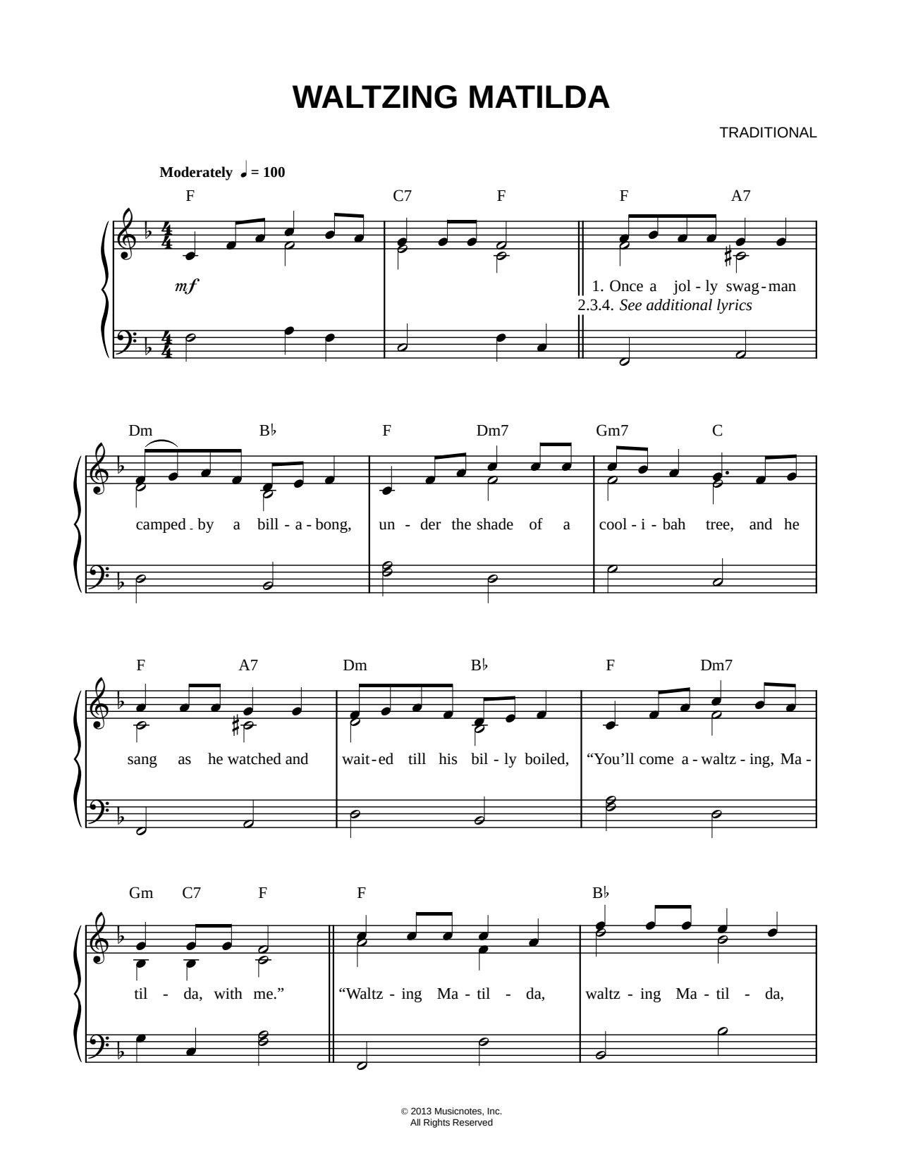 Waltzing Matilda