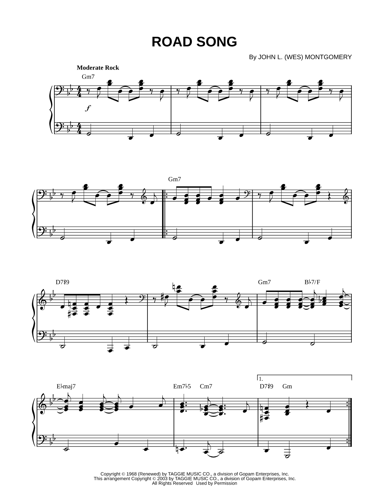 Road Song