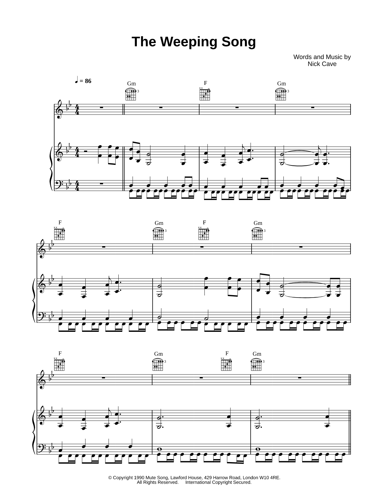 The Weeping Song