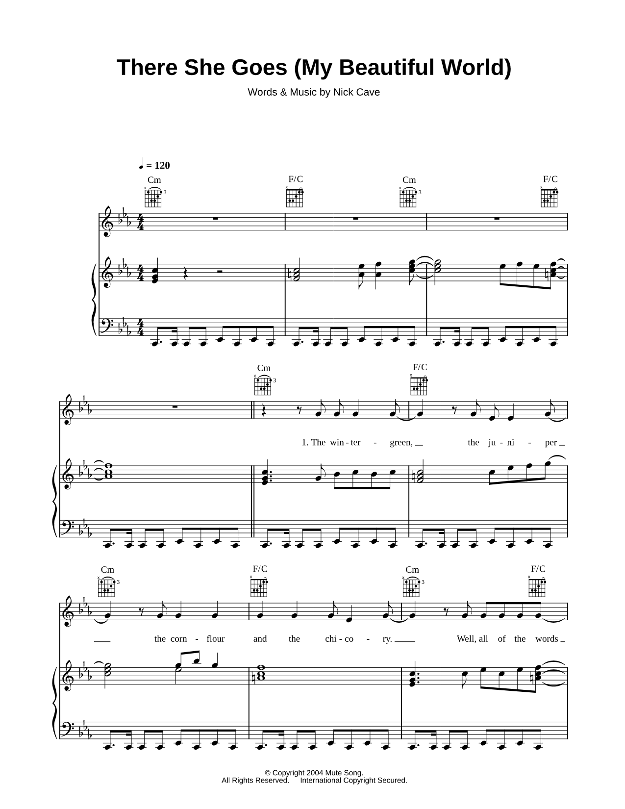 There She Goes (My Beautiful World)
