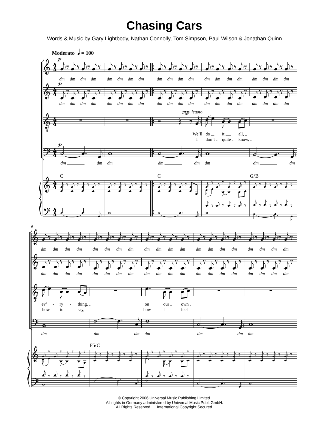 Chasing Cars