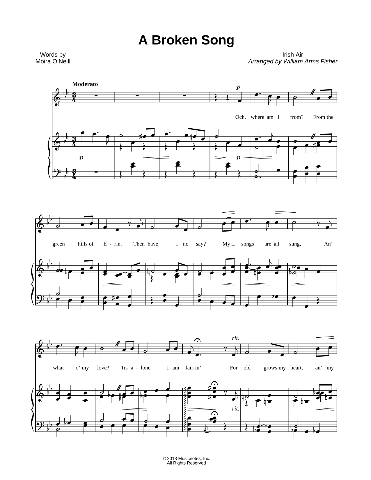 A Broken Song