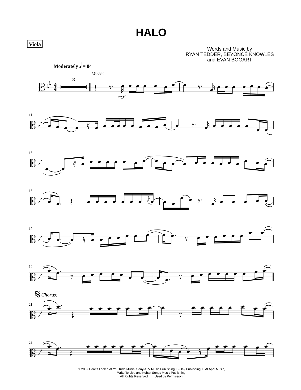 Halo - Viola