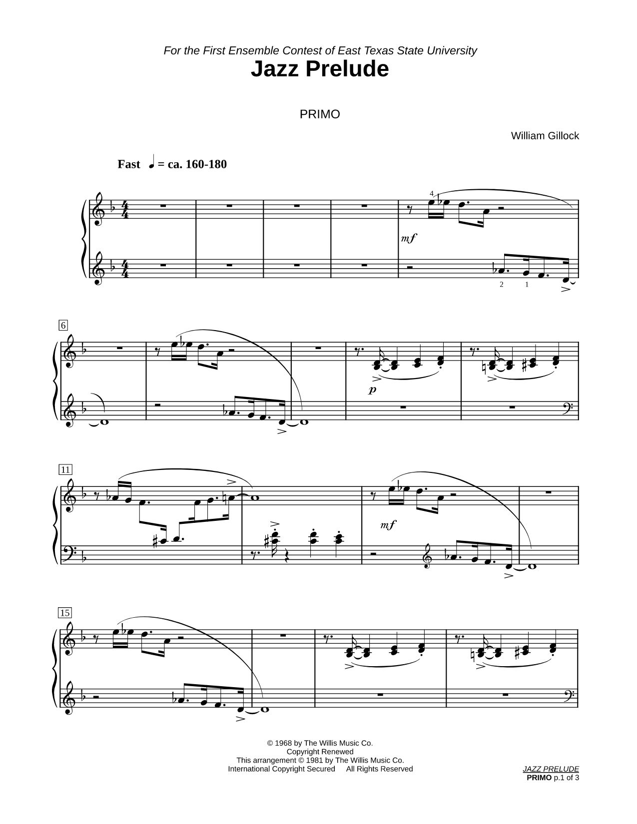 Jazz Prelude