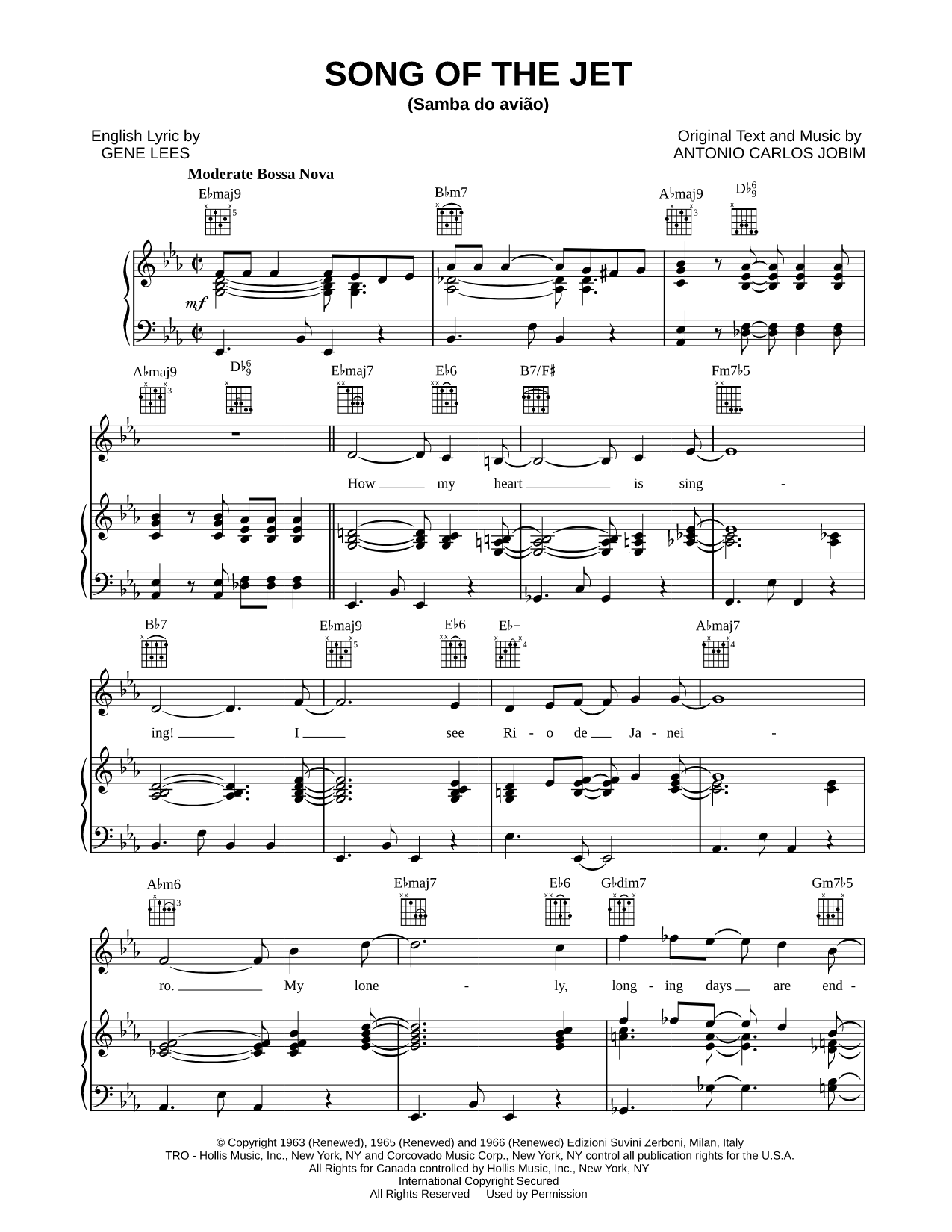 Song of the Jet (Samba do Aviao)