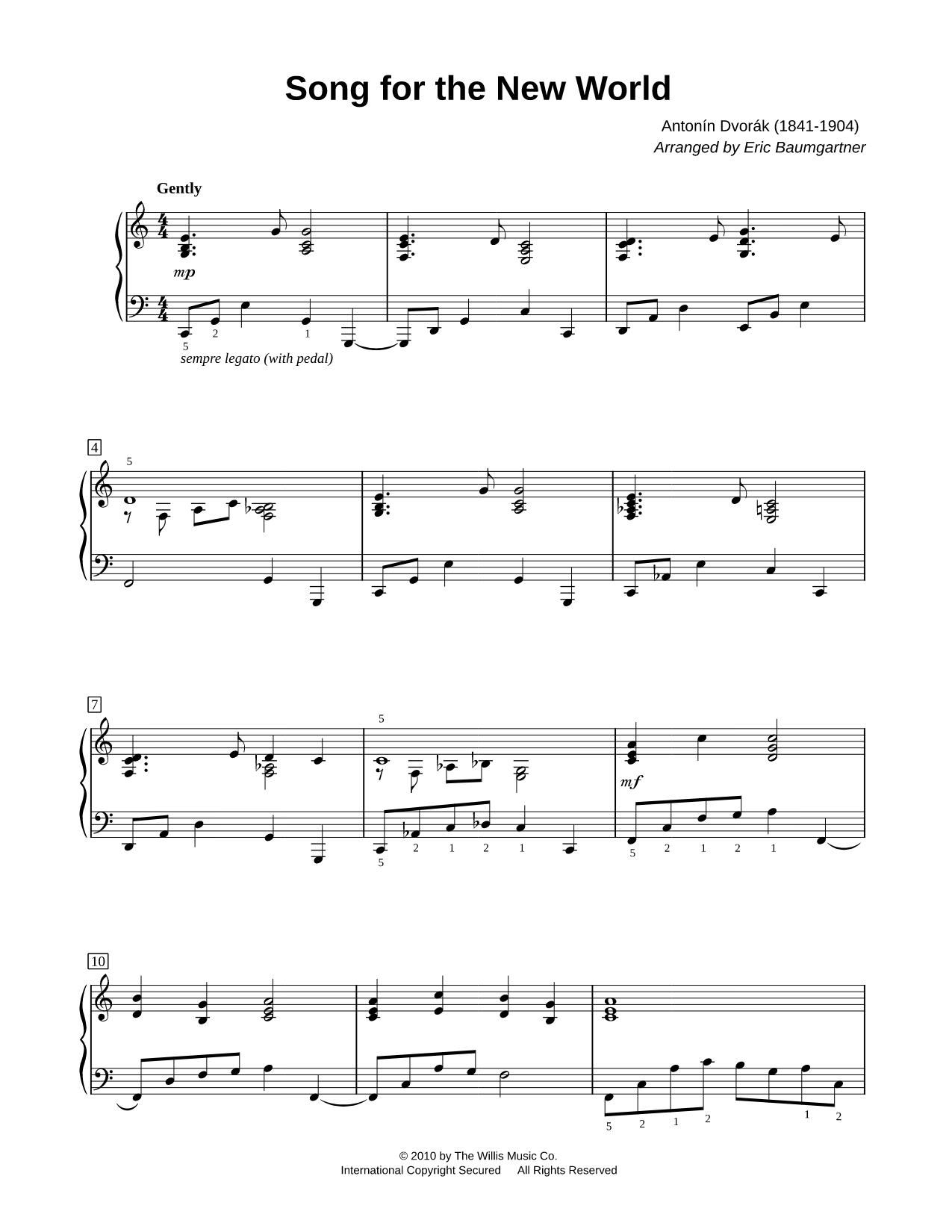 Song for the New World
