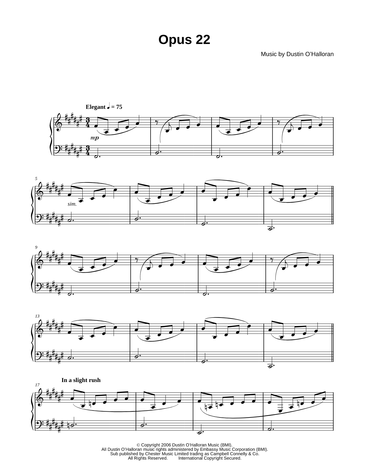 Opus 22