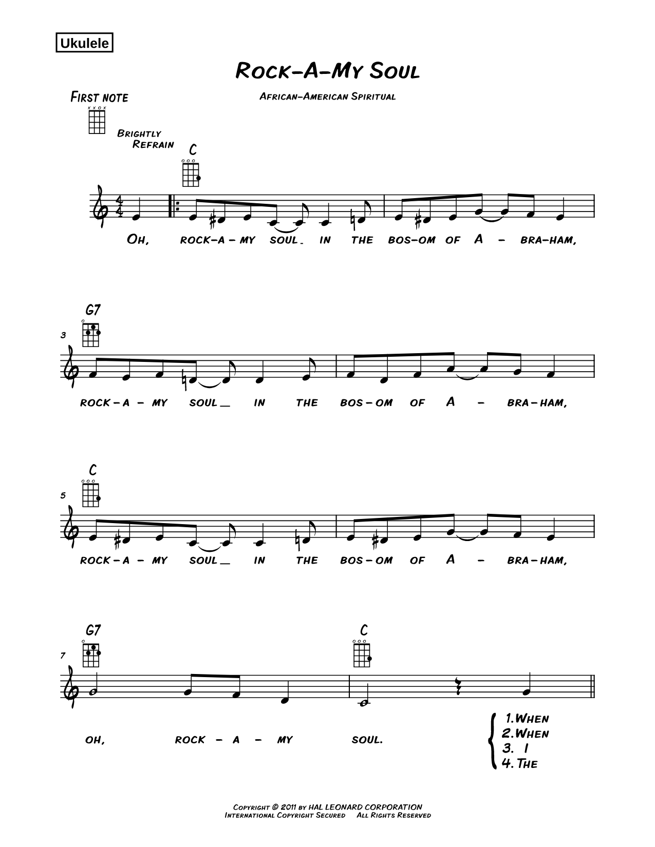 Rock-a-My Soul