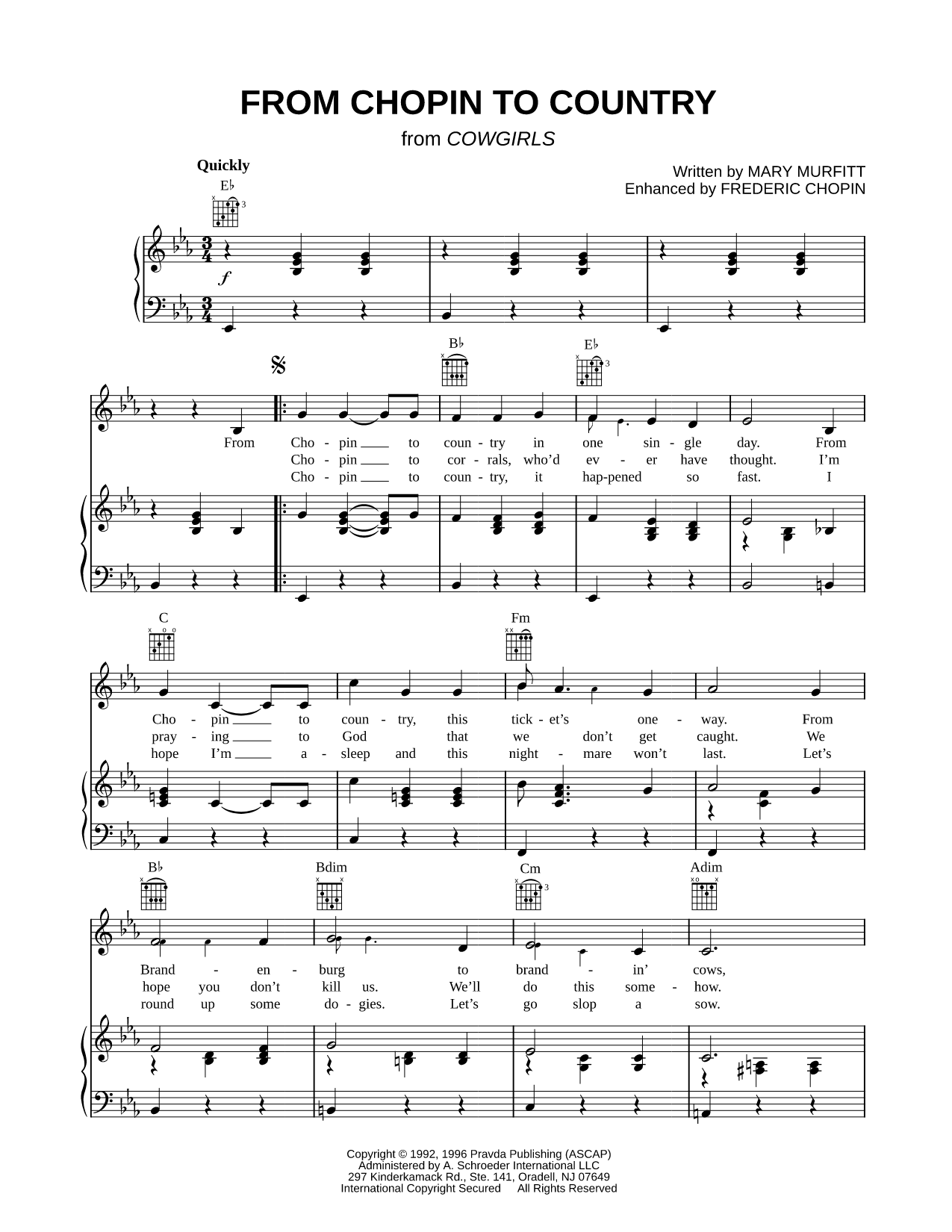 From Chopin To Country