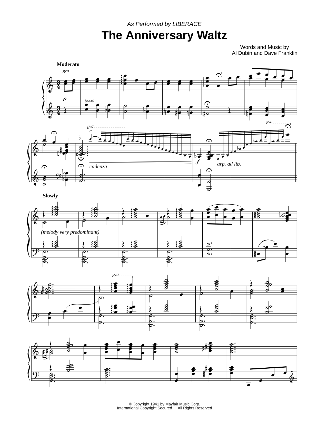 The Anniversary Waltz