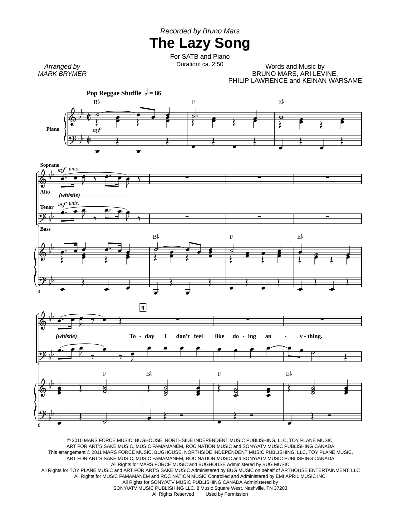 The Lazy Song