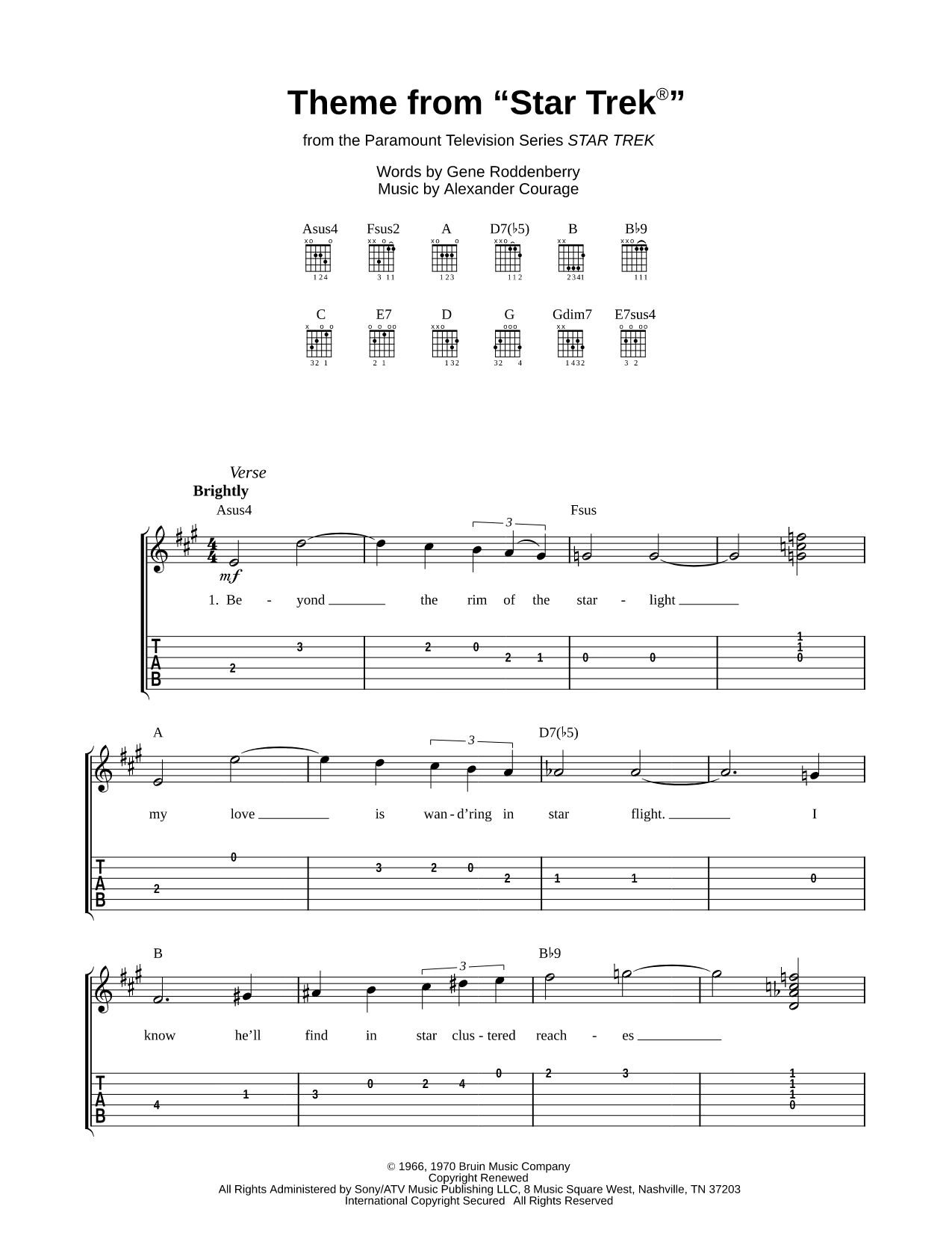 Theme from Star Trek
