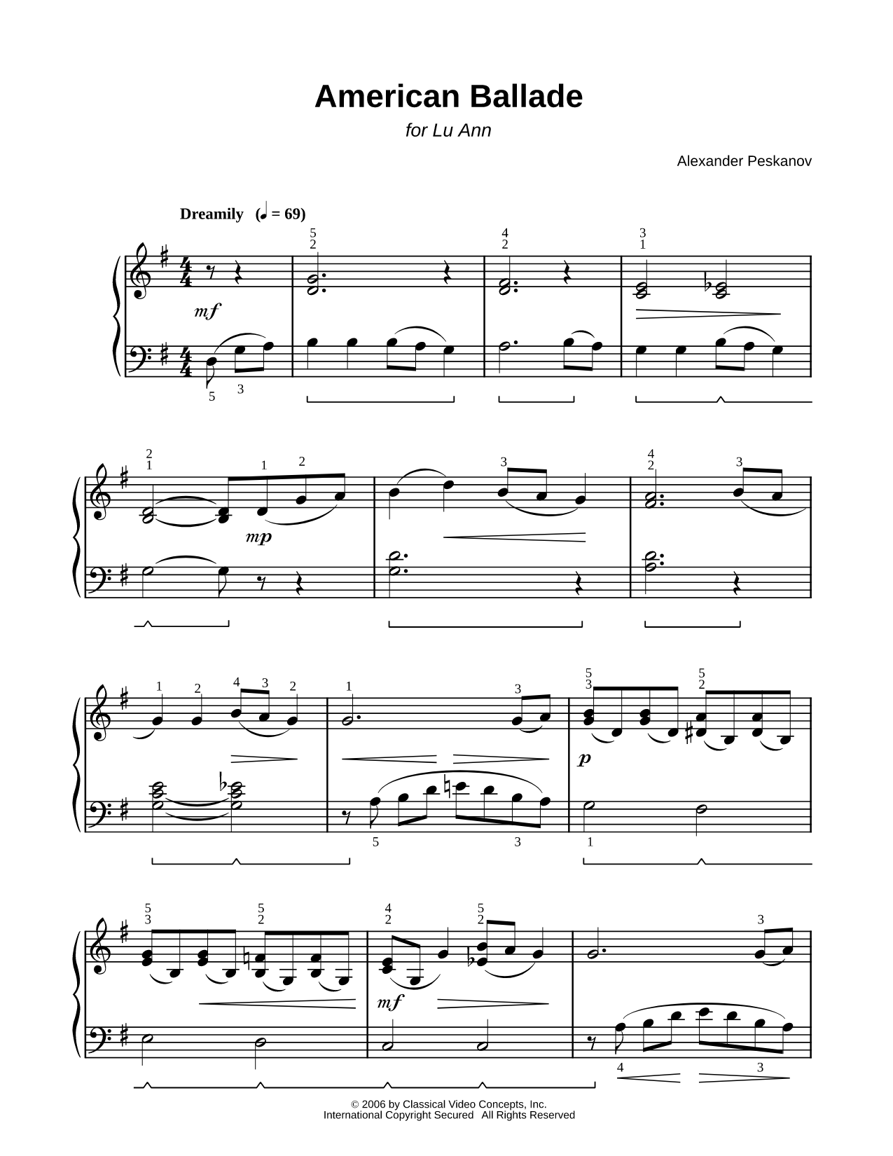 American Ballade