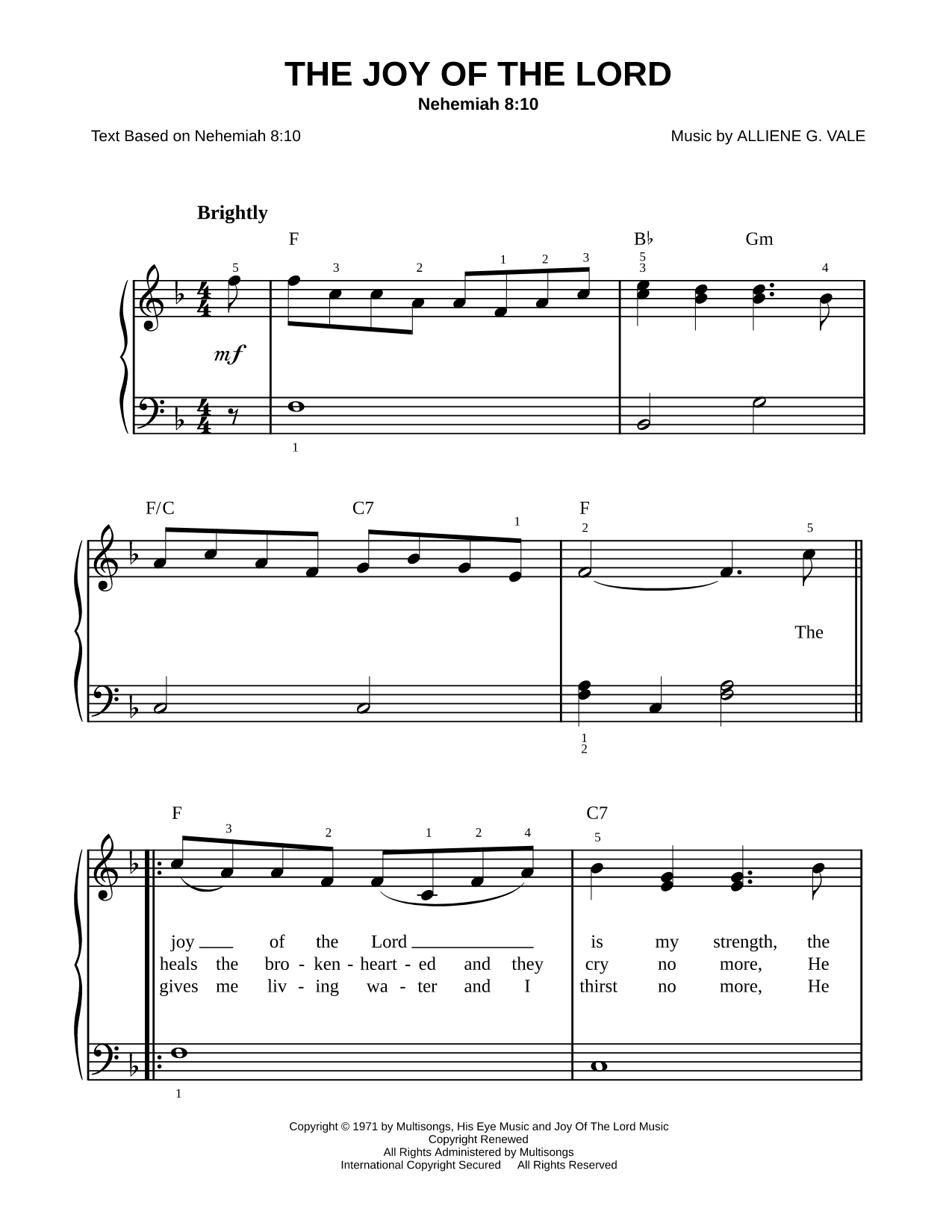 The Joy of the Lord