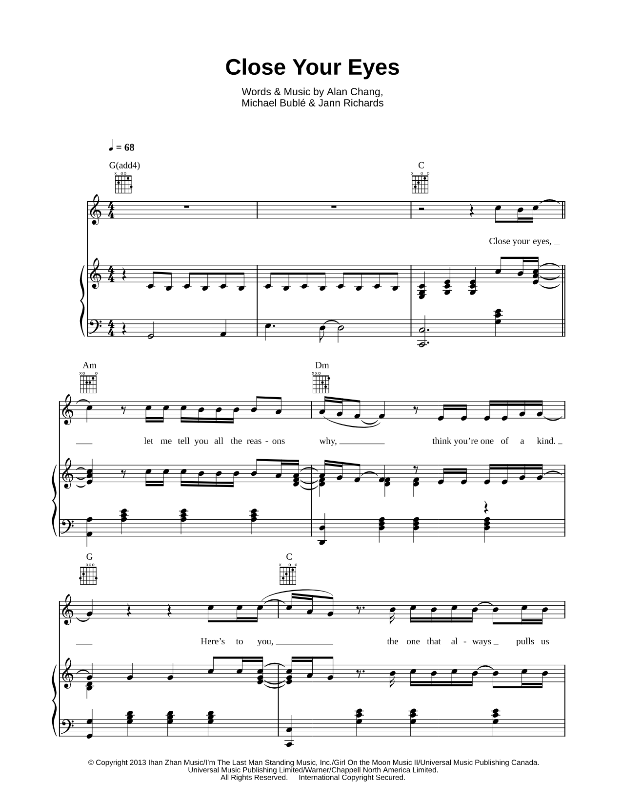 Close Your Eyes