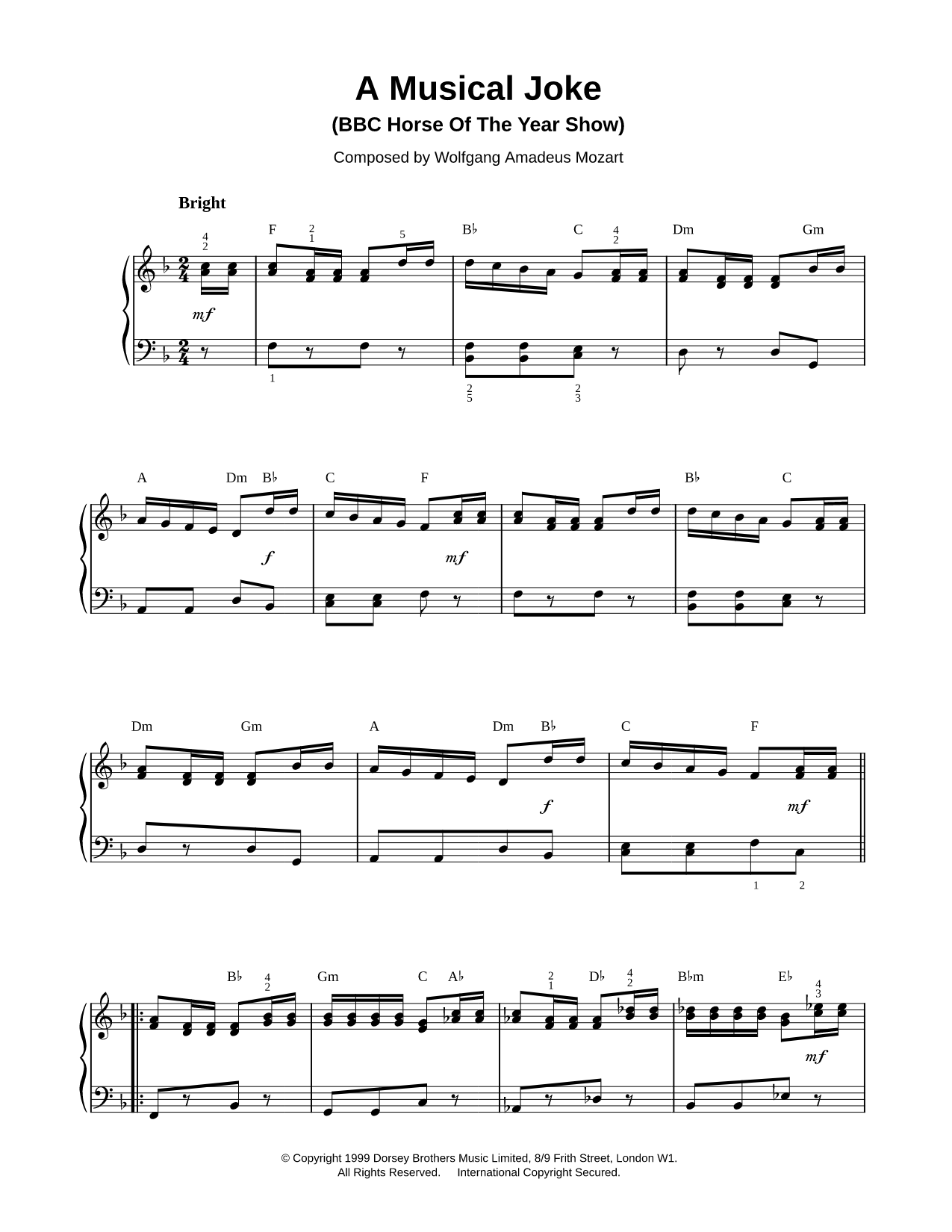 A Musical Joke
