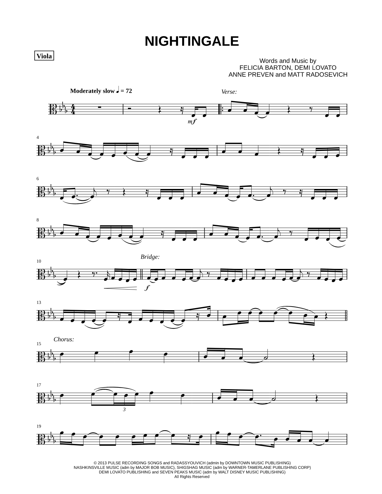 Nightingale - Viola