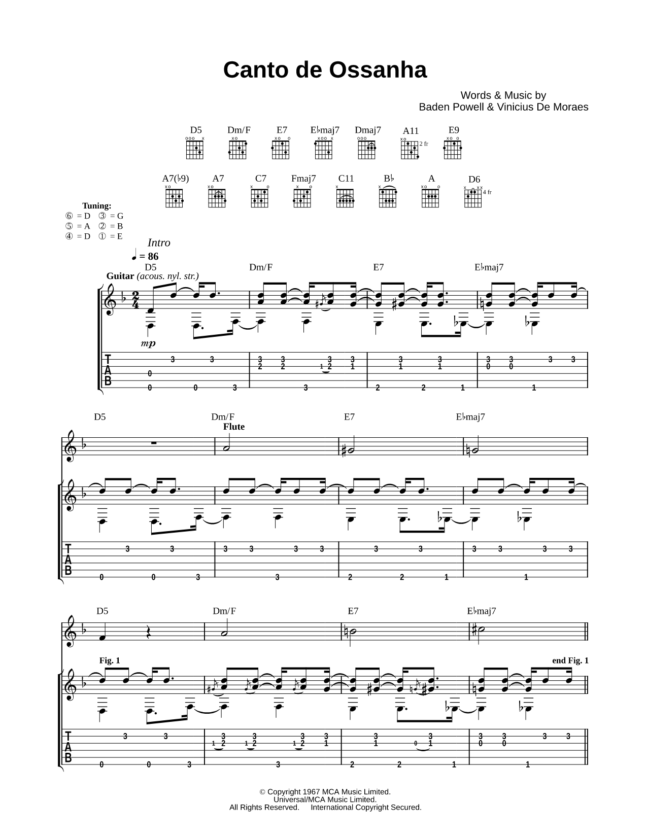 Canto De Ossanha