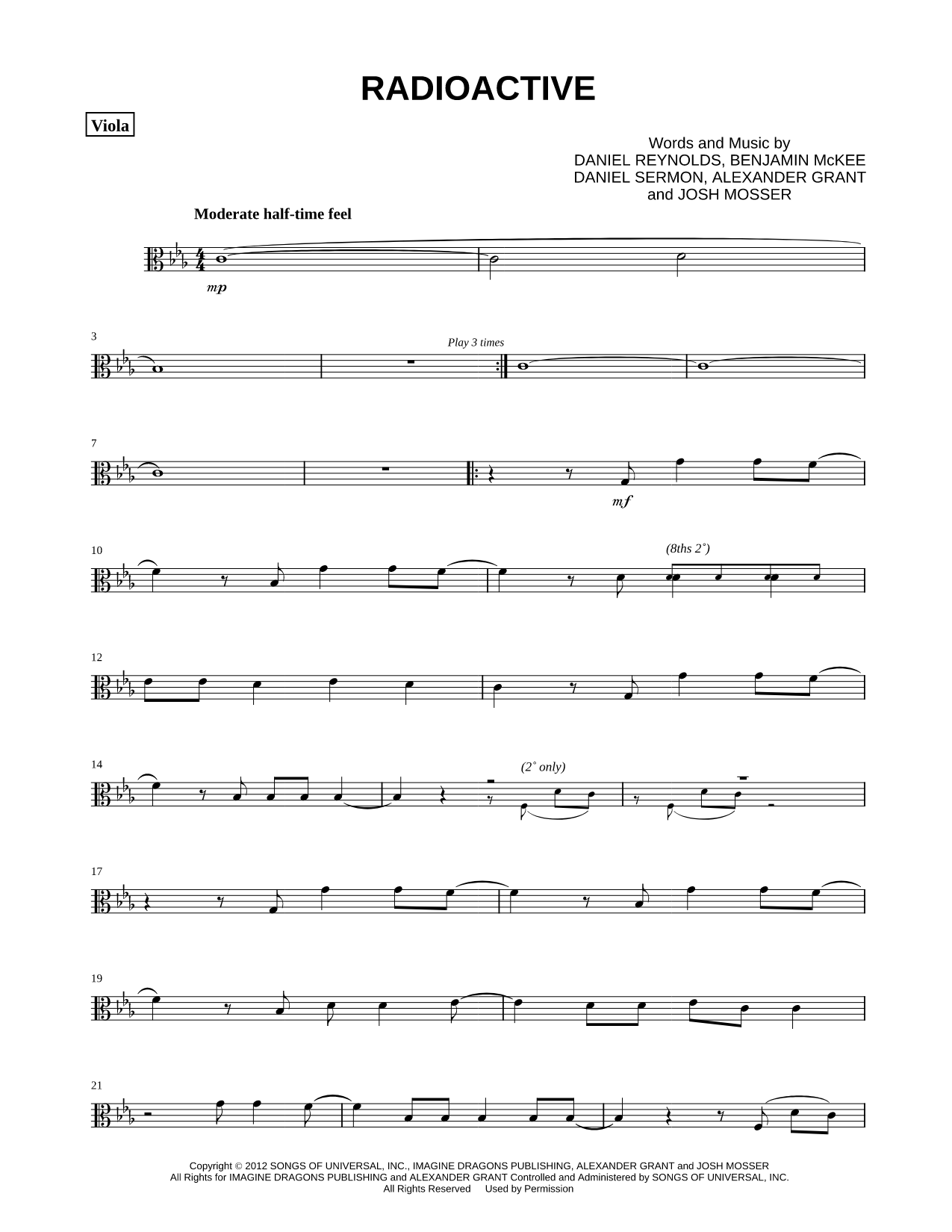 Radioactive - Viola