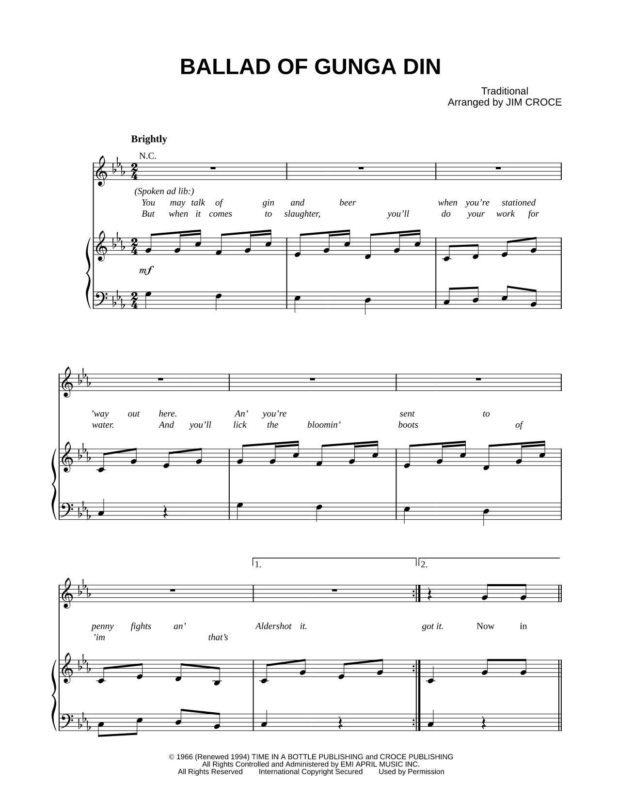 Ballad of Gunga Din