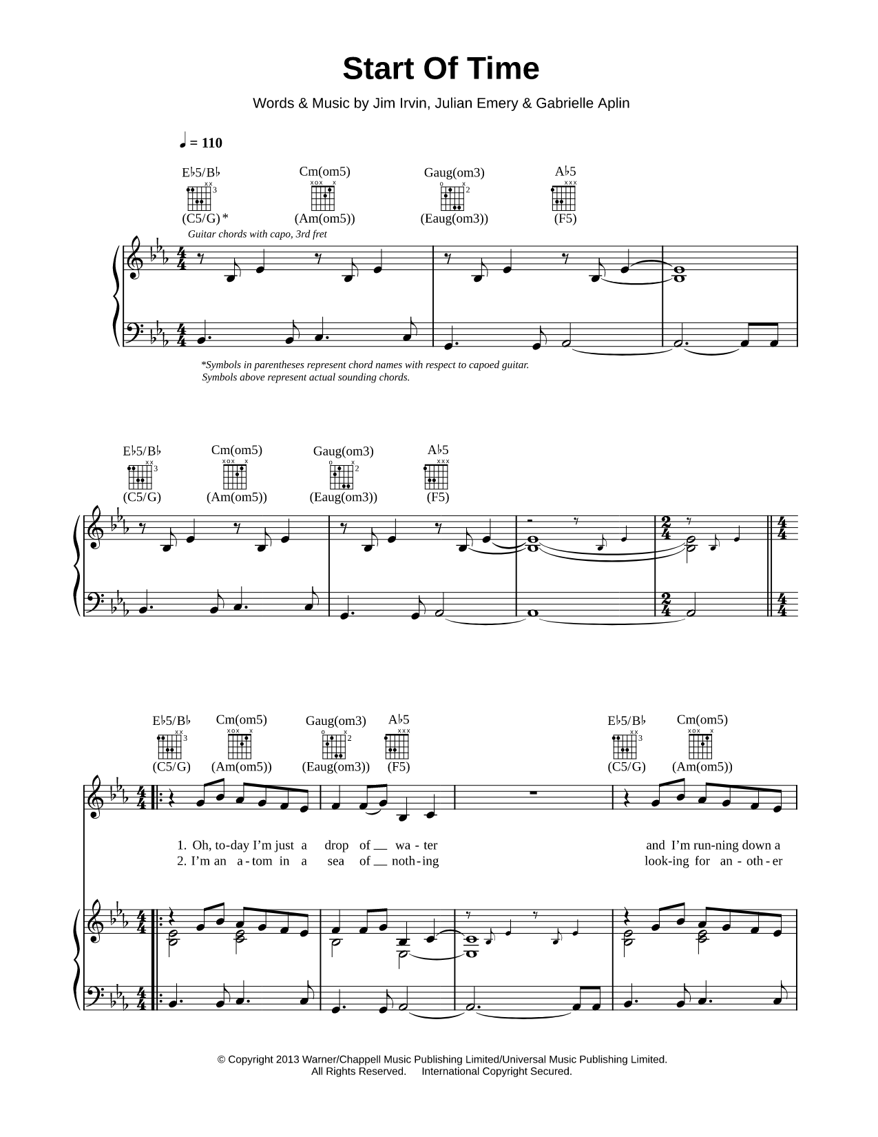 Start of Time