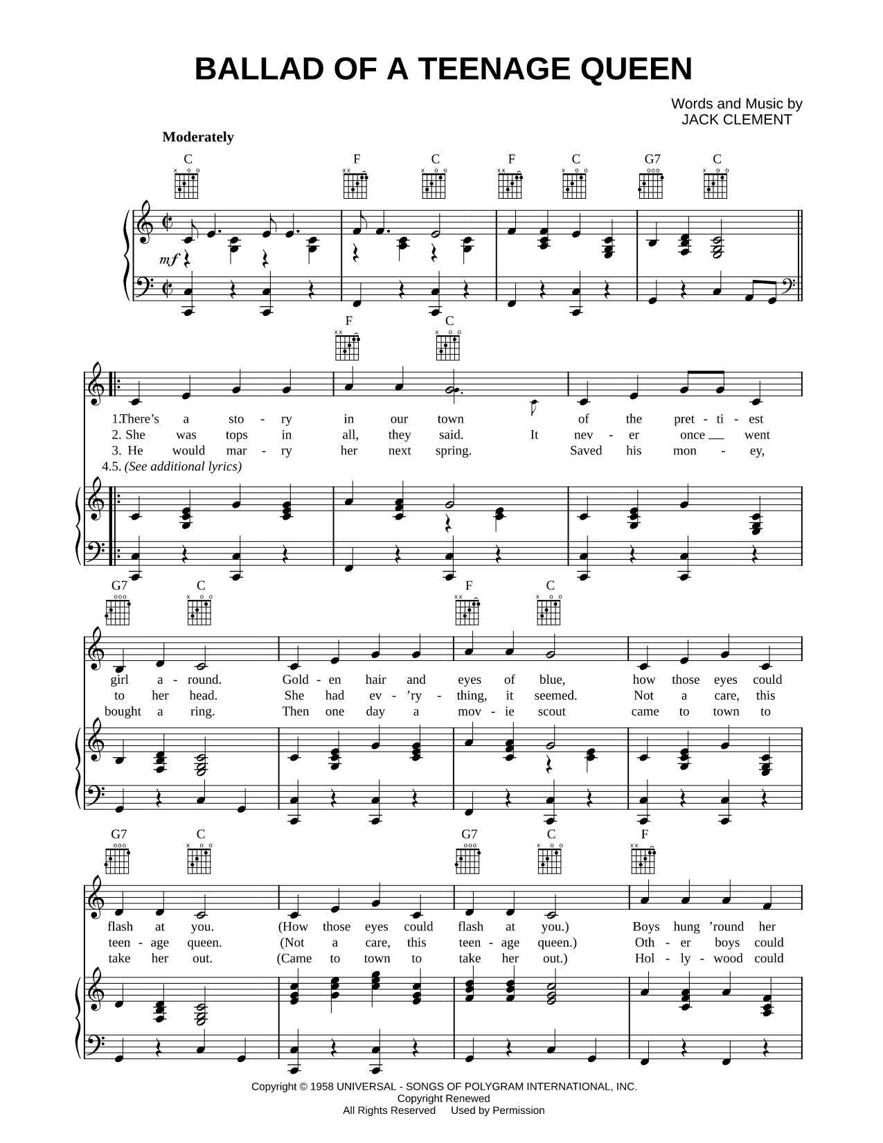 Ballad Of A Teenage Queen