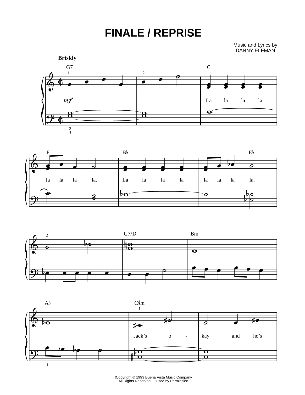Finale / Reprise