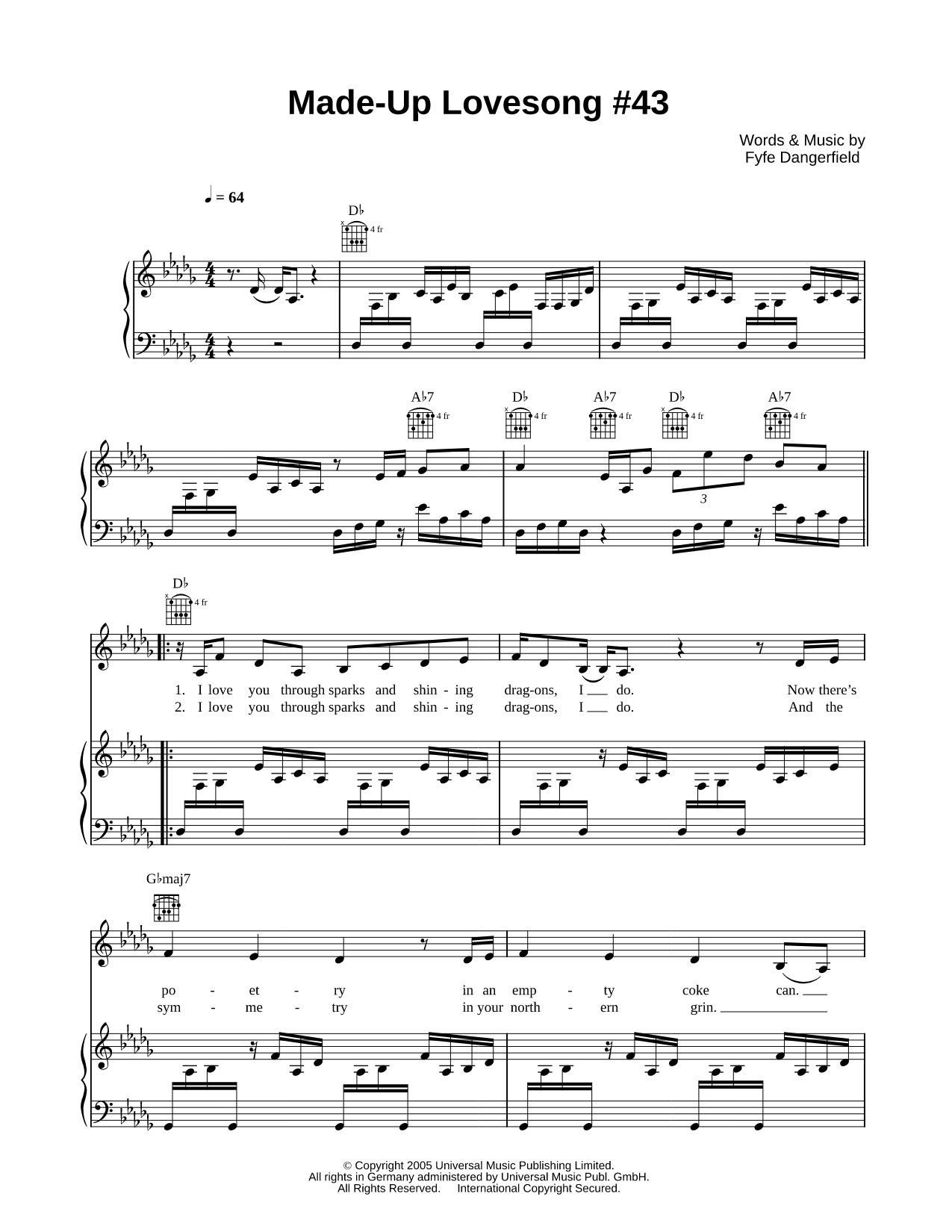 Made-Up Lovesong #43