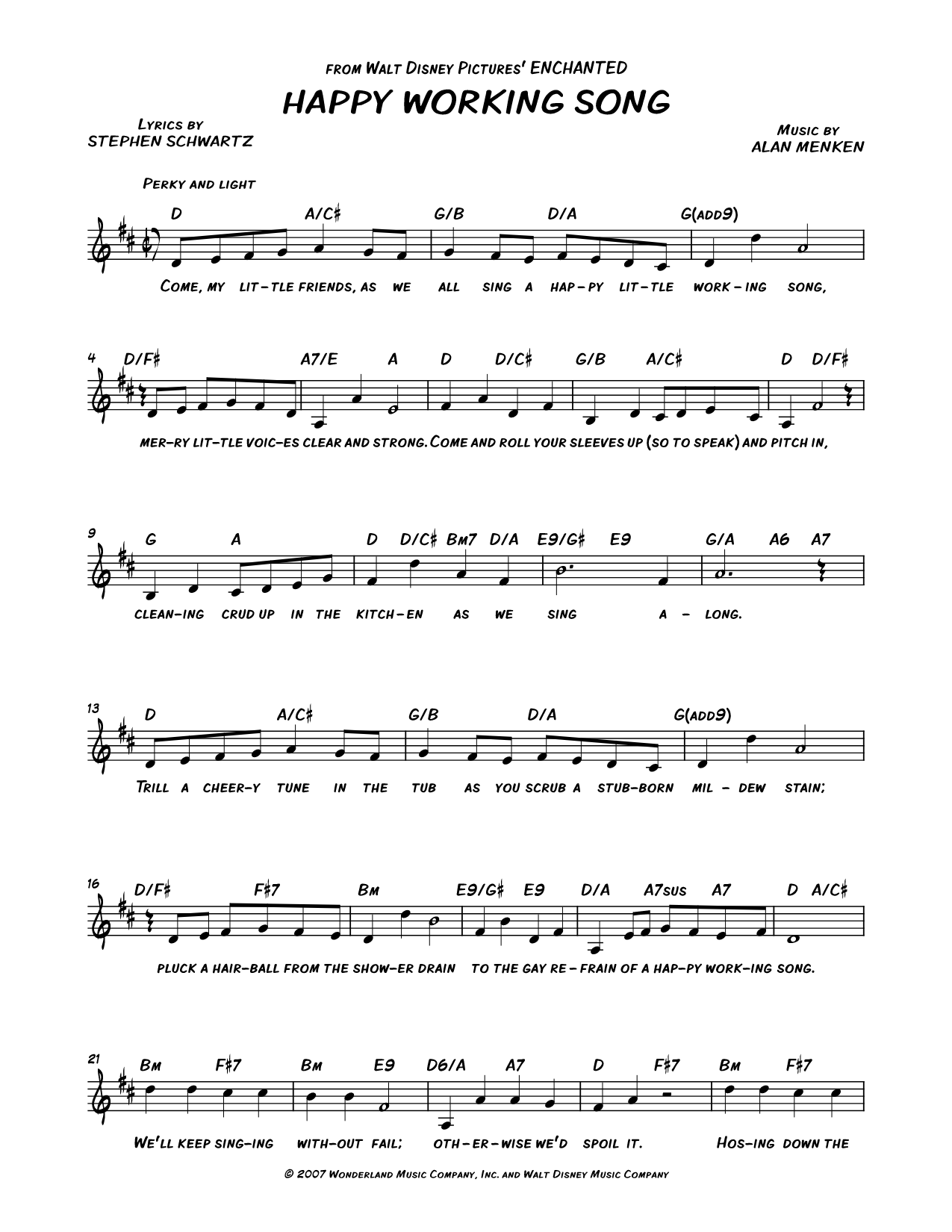 Happy Working Song