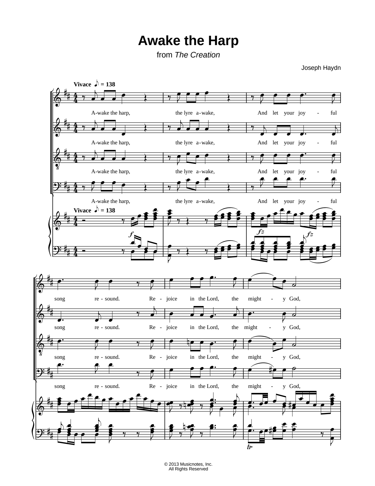 Awake the Harp