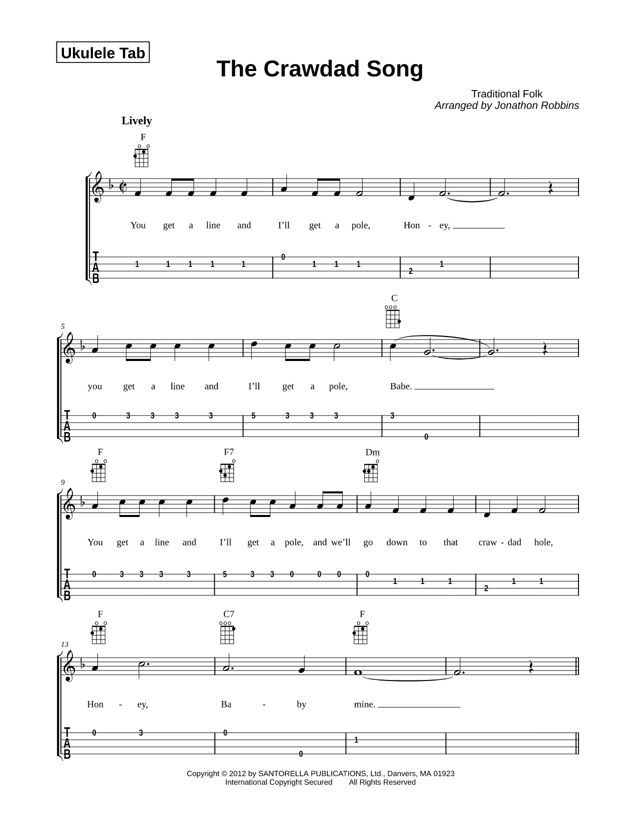 The Crawdad Song