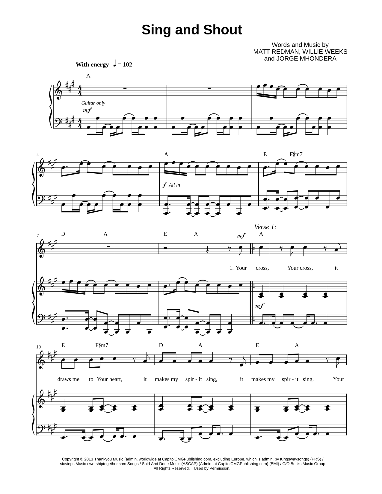 Sing and Shout