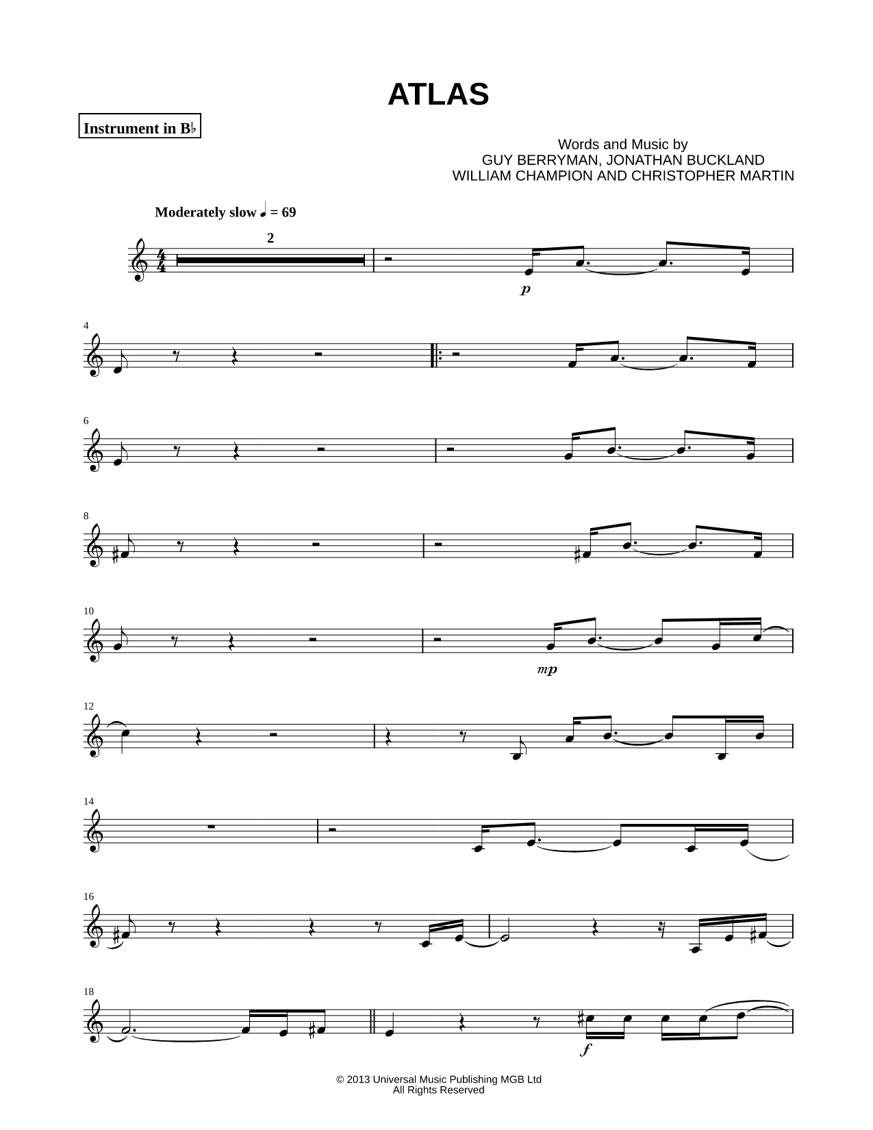 Atlas - Bb Instrument