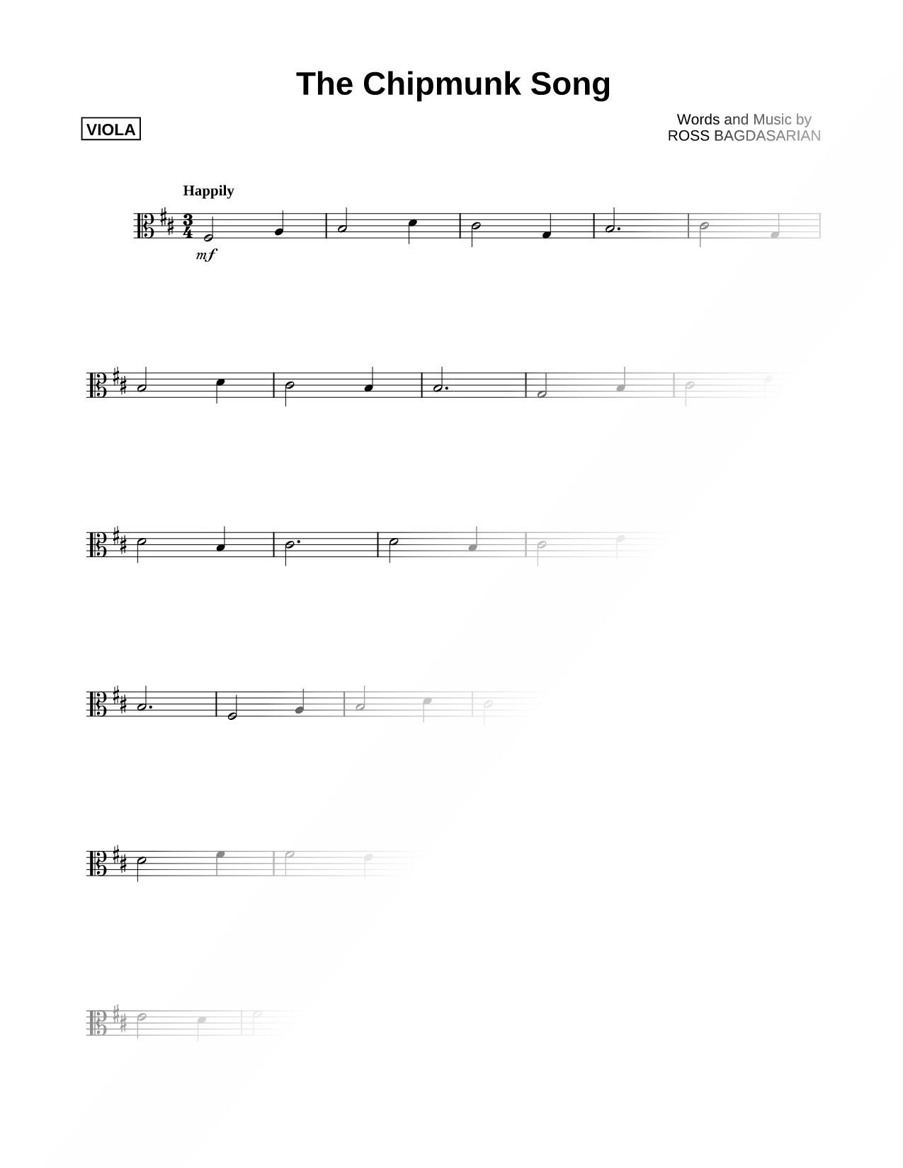 The Chipmunk Song