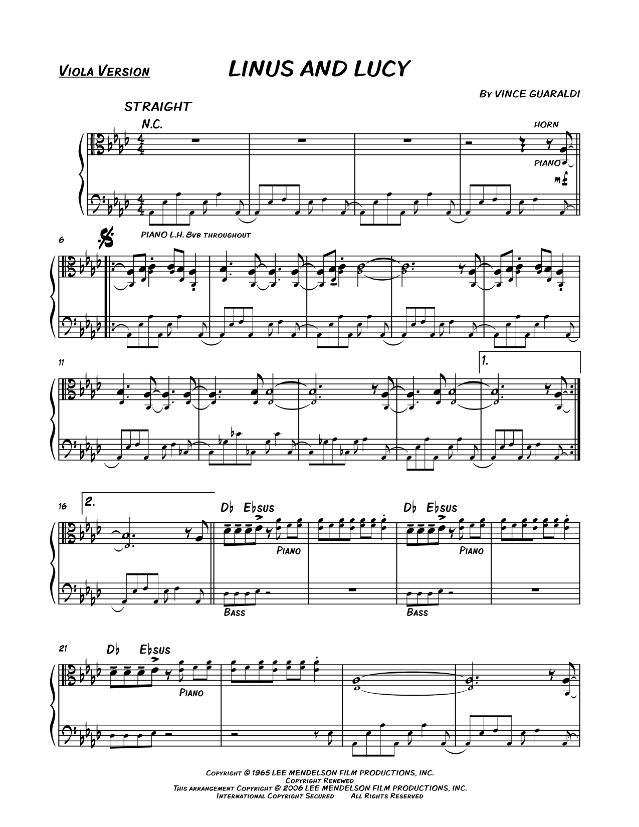 Linus and Lucy (Peanuts Theme)