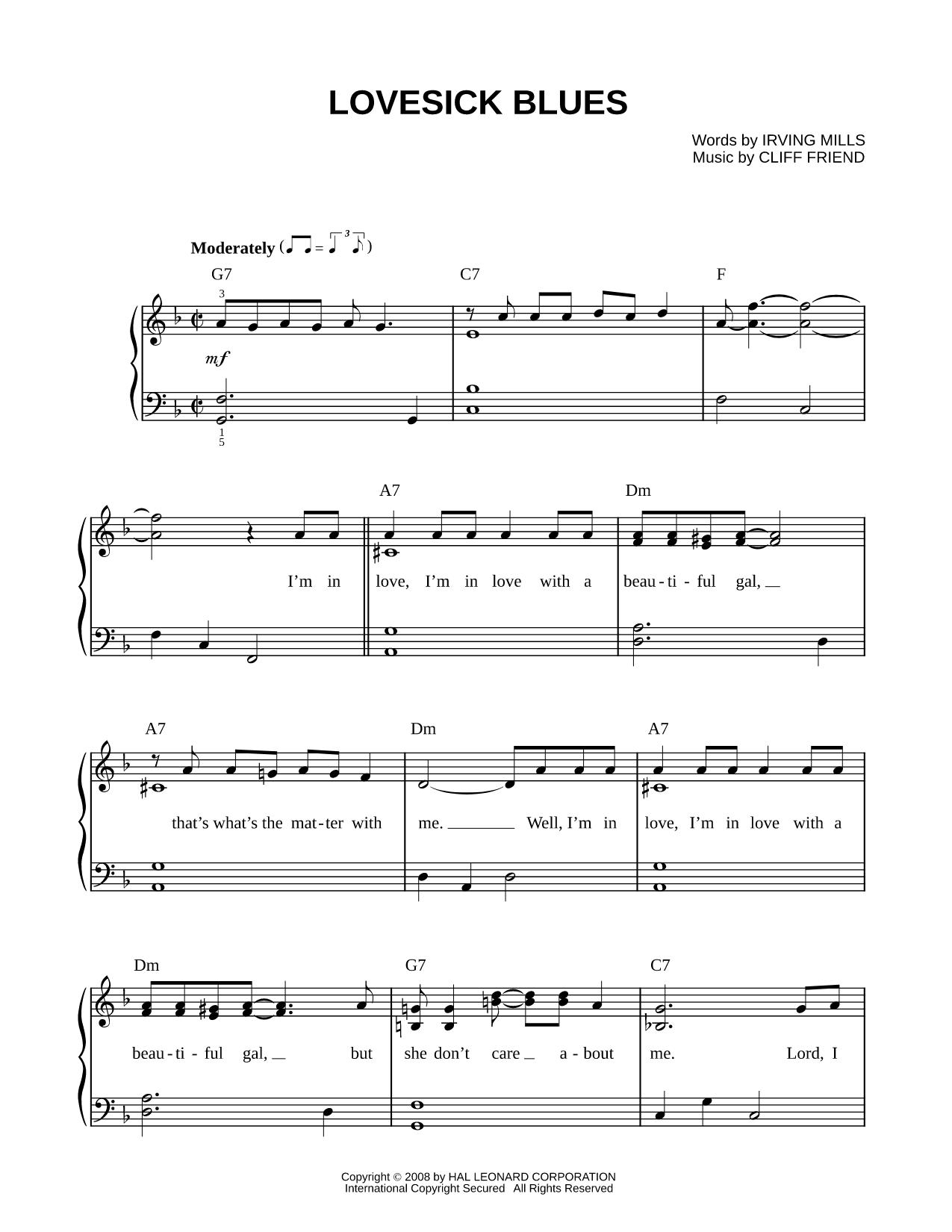 Lovesick Blues
