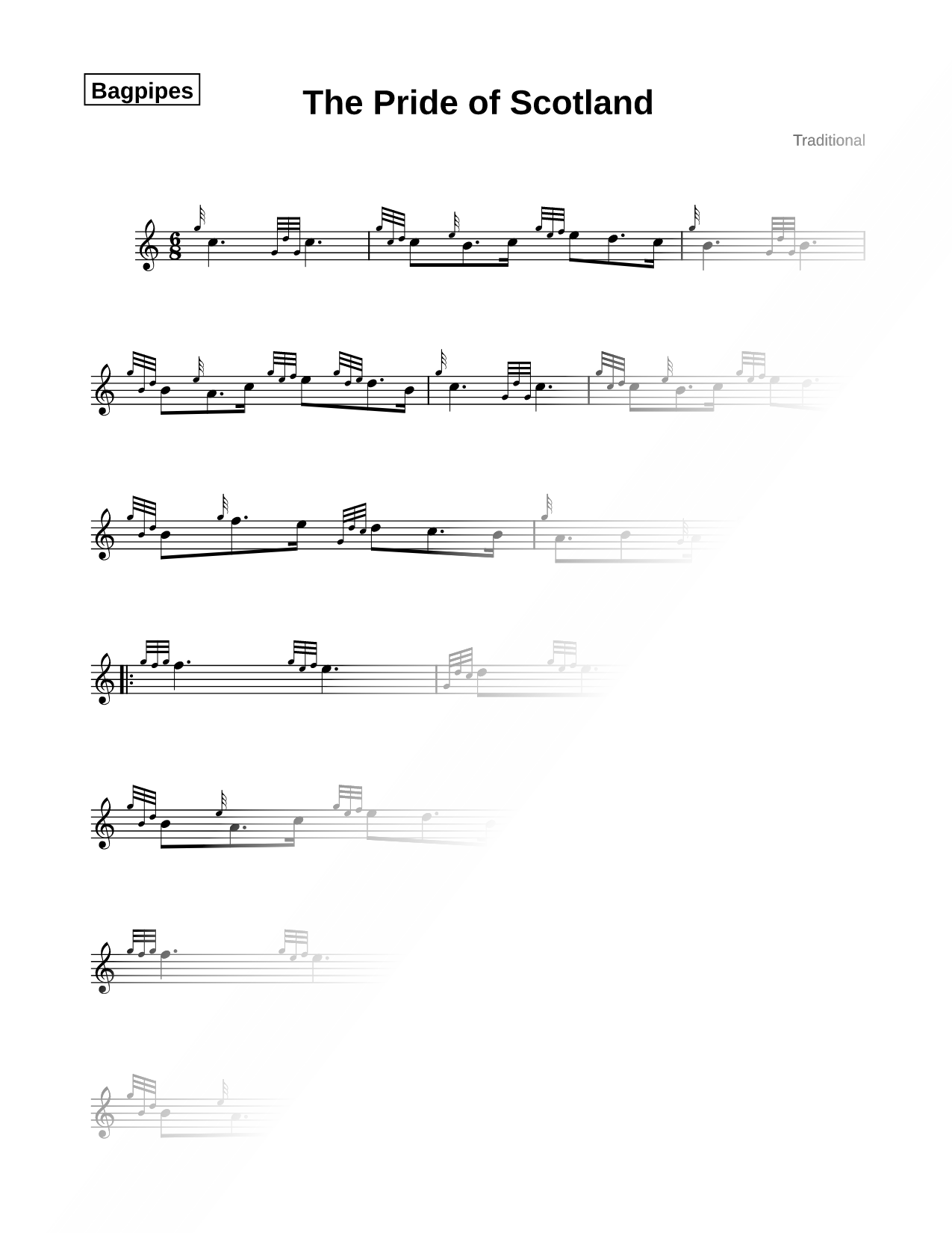 The Pride of Scotland