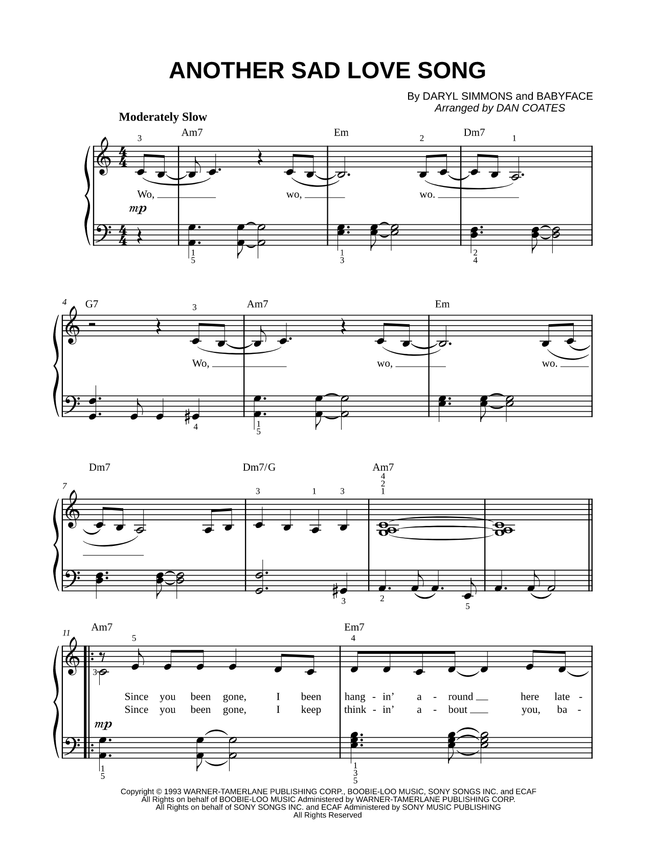 Another Sad Love Song