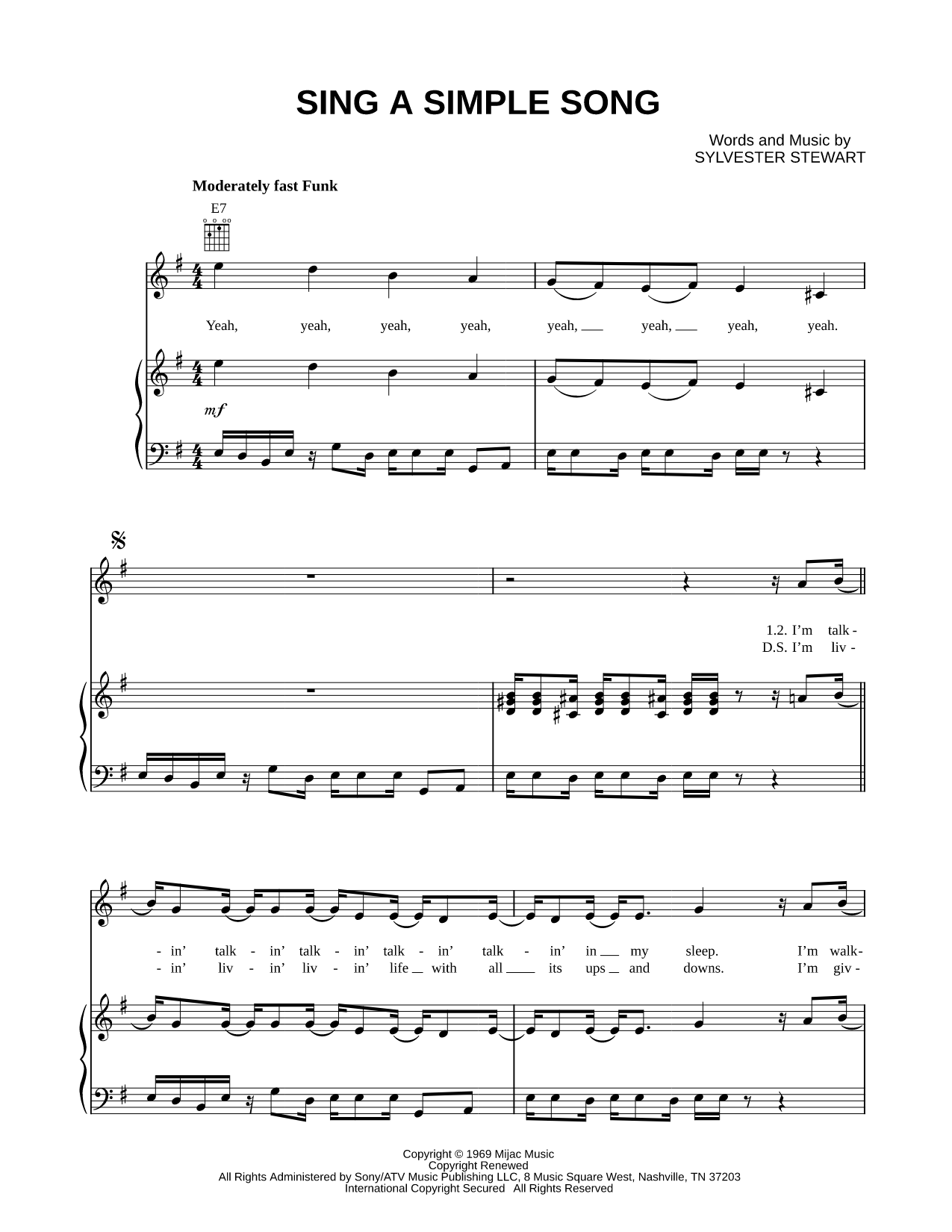 Sing a Simple Song