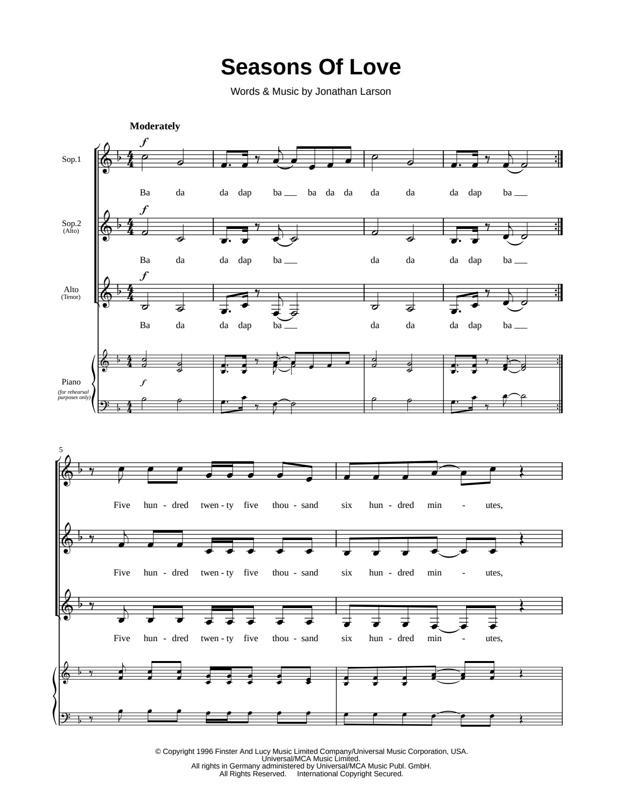 Seasons of Love