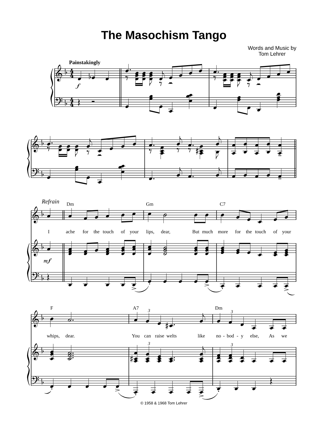 The Masochism Tango