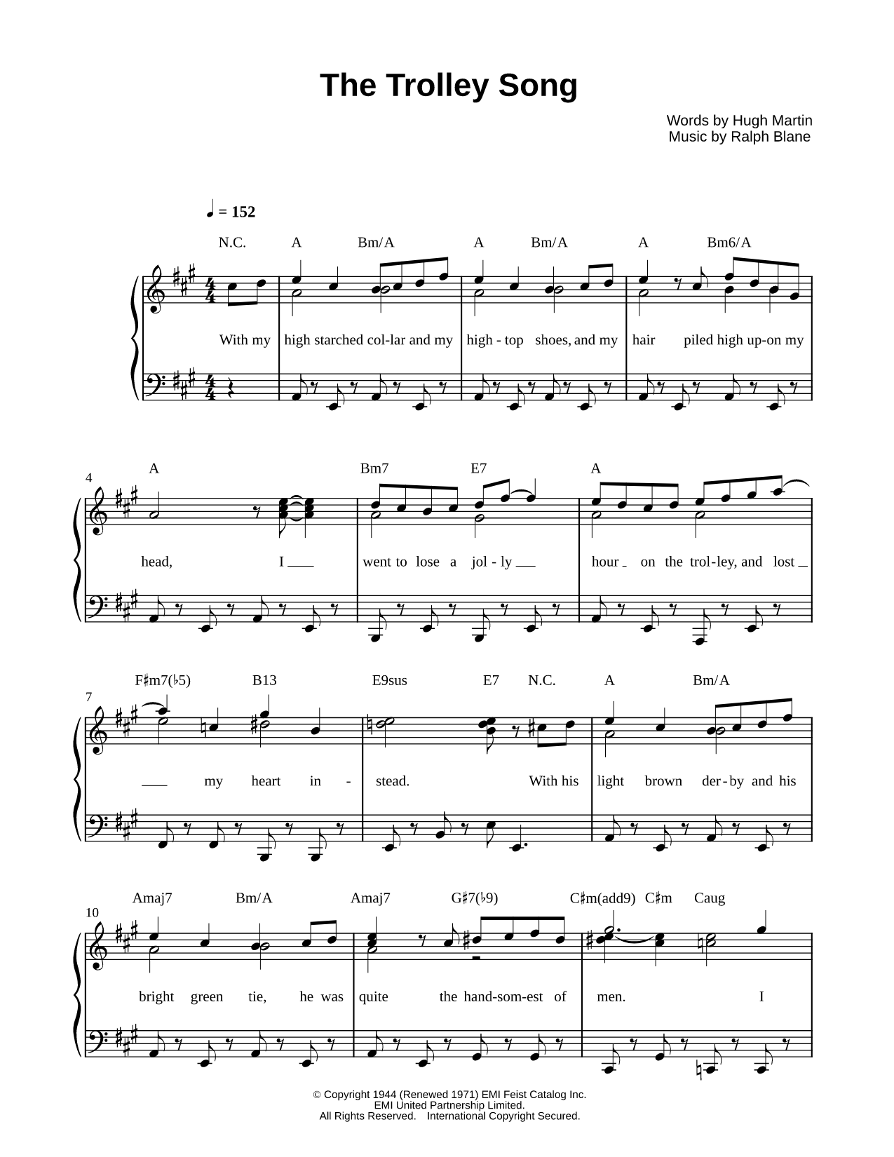 The Trolley Song