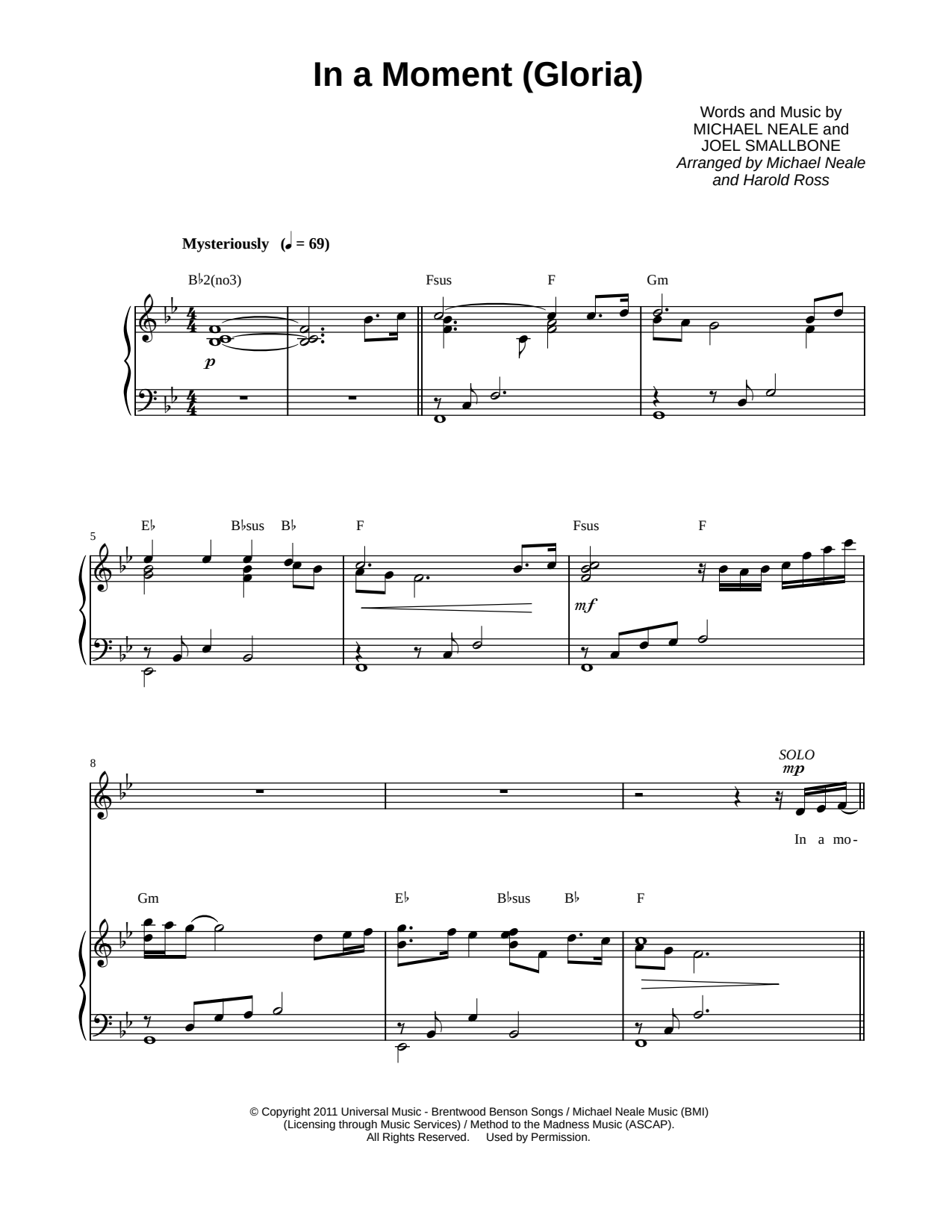 In a Moment (Gloria)