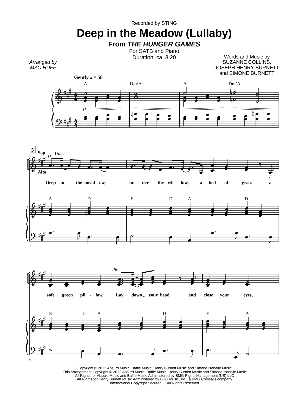 Deep In the Meadow (Lullaby)