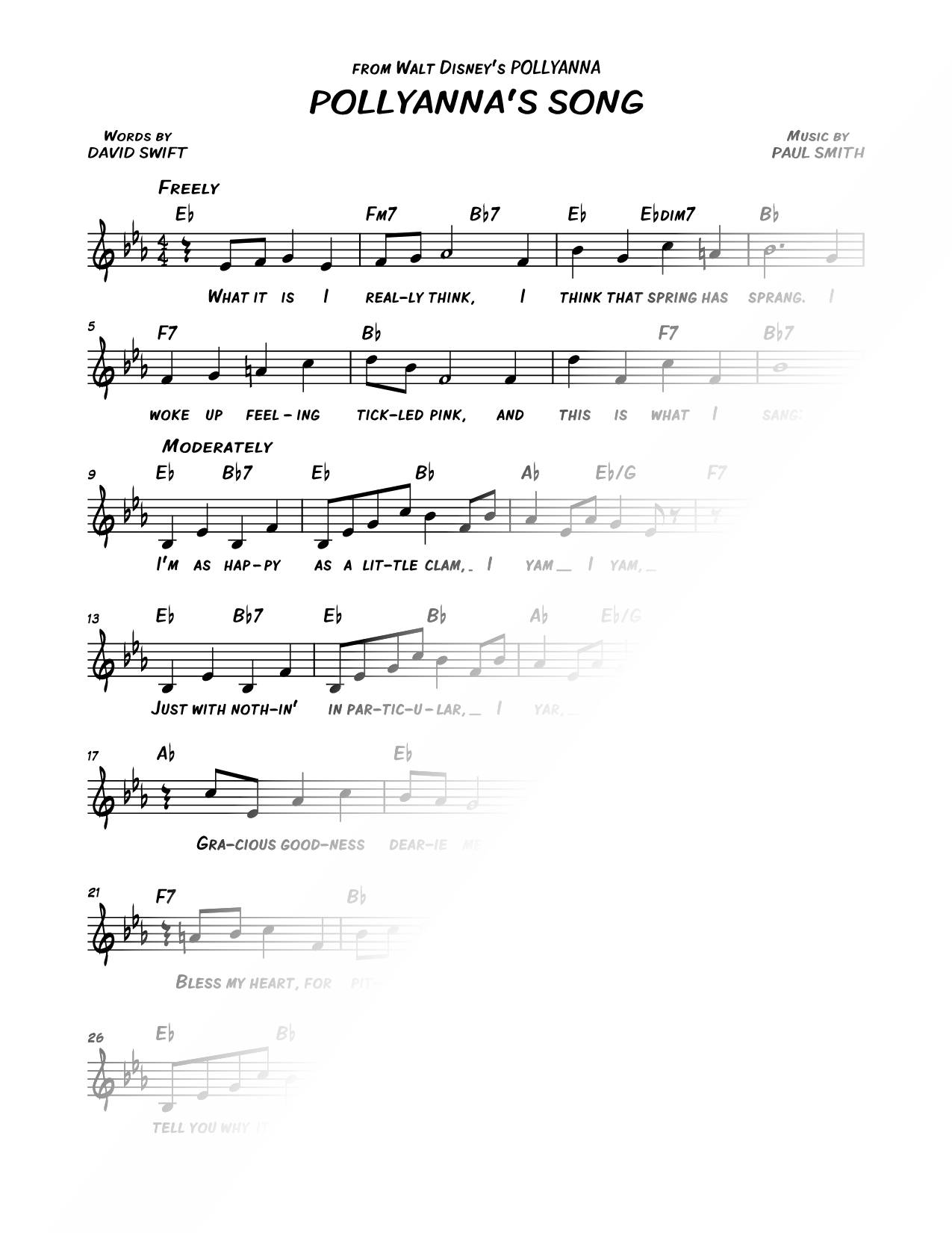Pollyanna's Song
